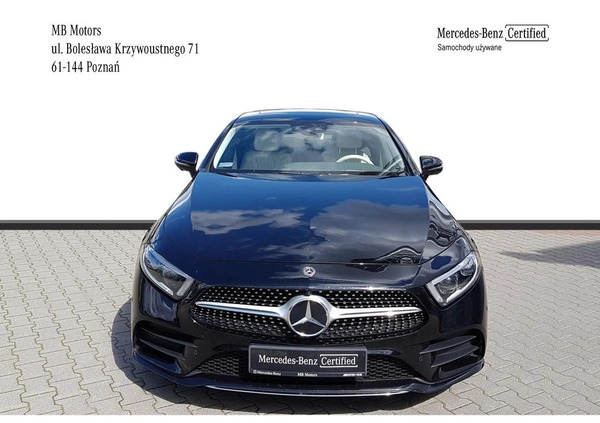 Mercedes-Benz CLS cena 204900 przebieg: 137380, rok produkcji 2019 z Wisła małe 379